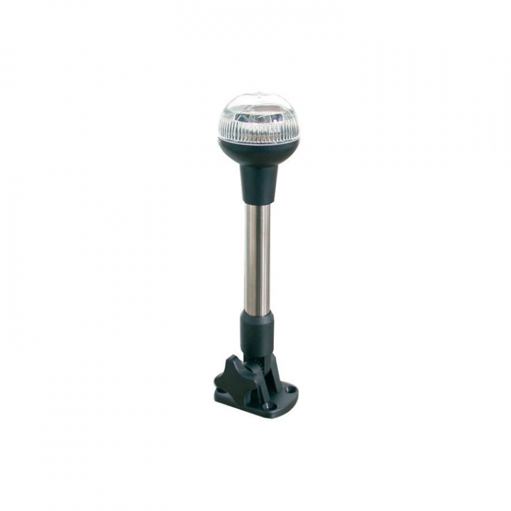 Lanternmast 12V/10W - 235 mm i gruppen El & Installation / Belysning / Lanternor hos Marinsystem (1231040)