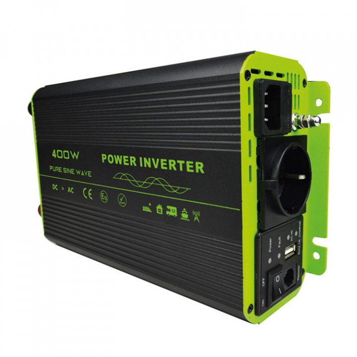 Inverter 12V 400W Ren Sinusvåg i gruppen El & Installation / Strömförsörjning / Inverter hos Marinsystem (1250466)