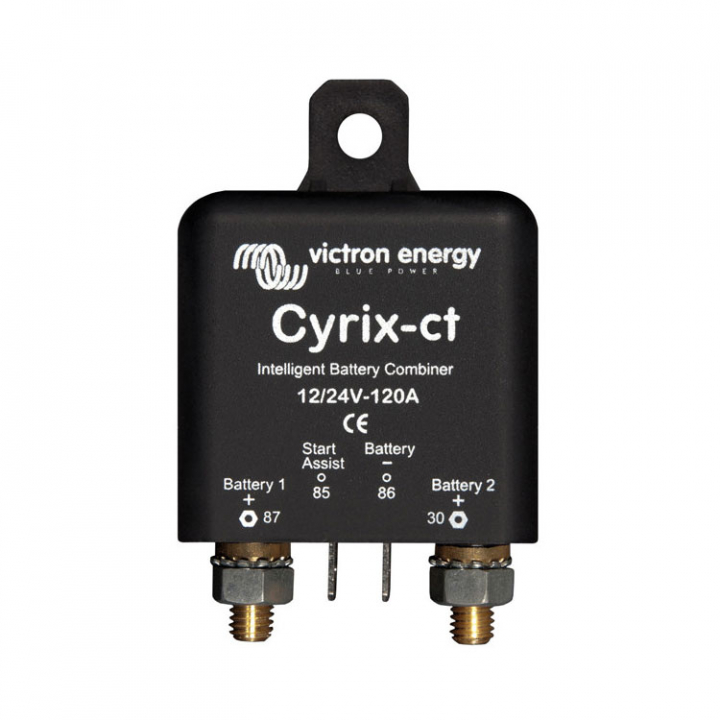 Cyrix-CT Skiljerelä 120A 12/24V i gruppen El & Installation / Installationsmaterial / Skiljerelä & Reläsatser hos Marinsystem (1250846)