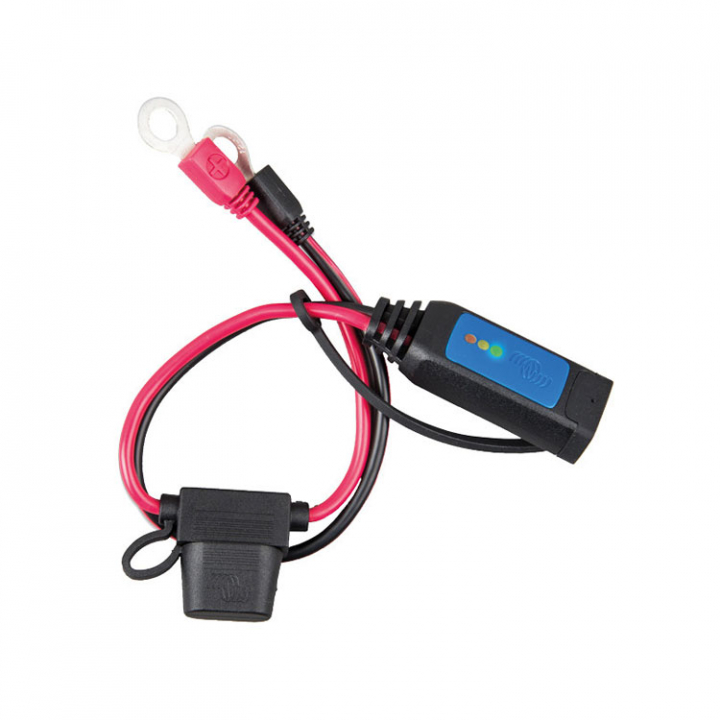 Batteriindikatoröljett M8 Med LED & Säkring (BPC900120114) i gruppen El & Installation / Strömförsörjning / Laddare & Tillbehör hos Marinsystem (1250884)