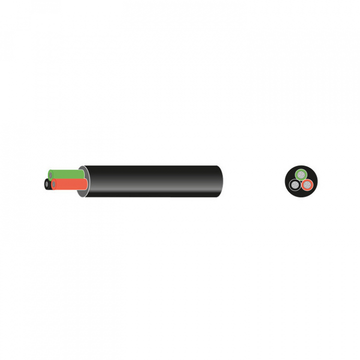 Förtennad Marinkabel 3x2.5 mm i gruppen El & Installation / Installationsmaterial / Kablage & Kabelskor hos Marinsystem (1253245r)