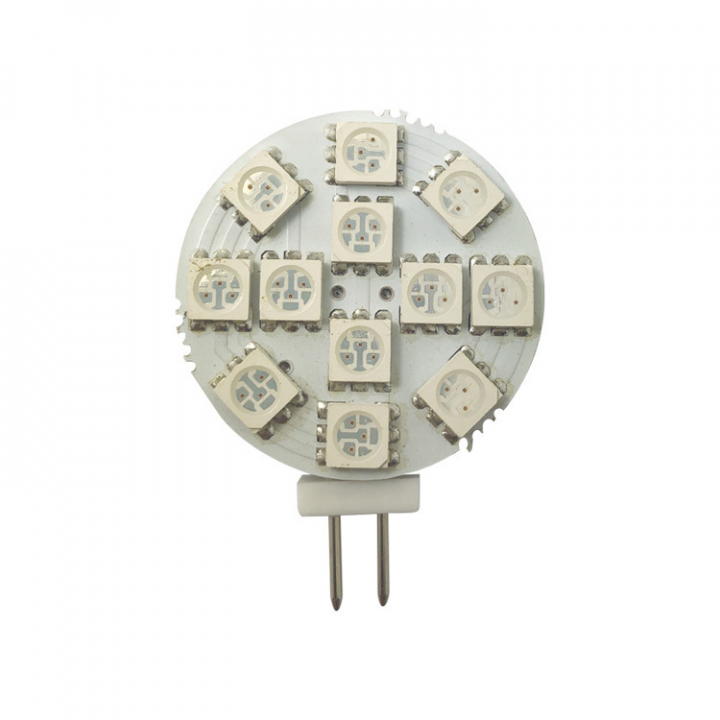 LED-Lampa Tvåfärg G4 10-36Vdc Ø30 mm 2-pack i gruppen El & Installation / Belysning / LED-Lampor & Adapter hos Marinsystem (1260916)