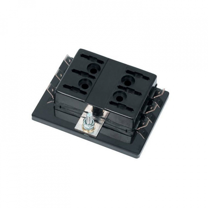 Säkringsbox 6 Bladsäkringar 25A i gruppen El & Installation / Installationsmaterial / Säkringar & Säkringshållare hos Marinsystem (1270058)