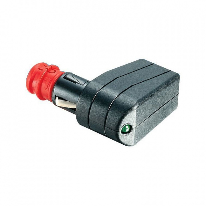 Universalkontakt 12/24V 7.5A Vinklad i gruppen El & Installation / Strömförsörjning / USB-Uttag, kontakter & Laddare hos Marinsystem (1270217)