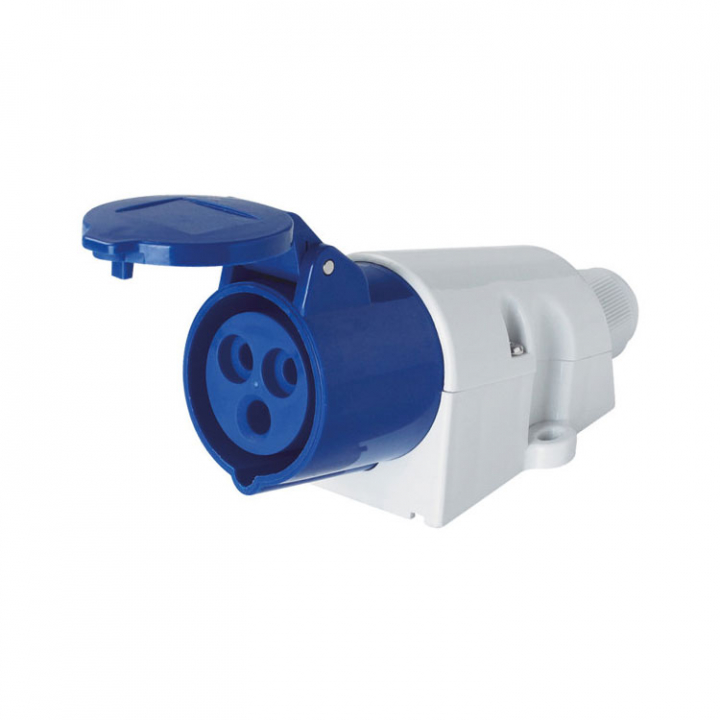 CEE Påbyggnadskontakt Hona 220V i gruppen El & Installation / Strömförsörjning / Landström hos Marinsystem (1270532)