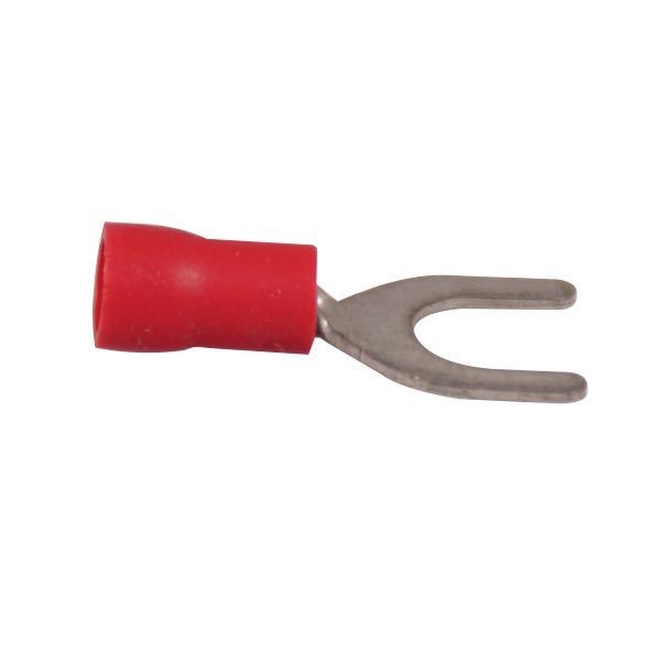 Gaffelkabelsko Röd i gruppen El & Installation / Installationsmaterial / Kablage & Kabelskor hos Marinsystem (1274250r)