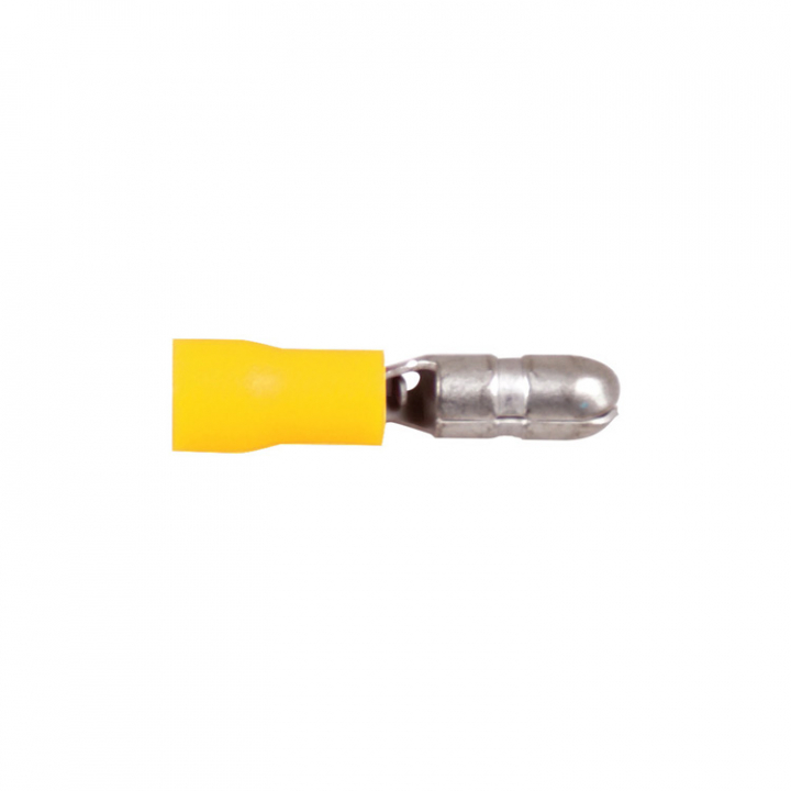 Rundstift Hane Gul i gruppen El & Installation / Installationsmaterial / Kablage & Kabelskor hos Marinsystem (1274408r)