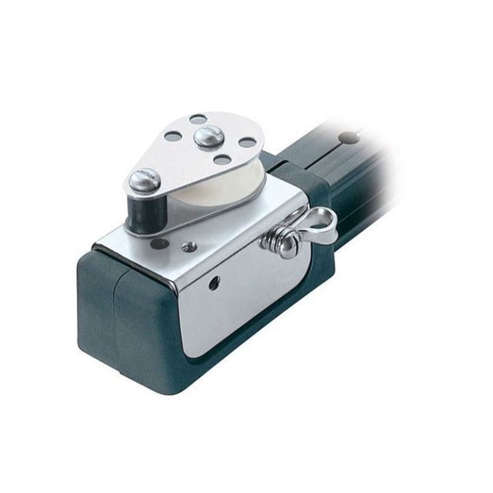 Ändkontroll Med Block För I-Skena 32 mm i gruppen Rigg & Däck / Block & Travare hos Marinsystem (130RC63285)