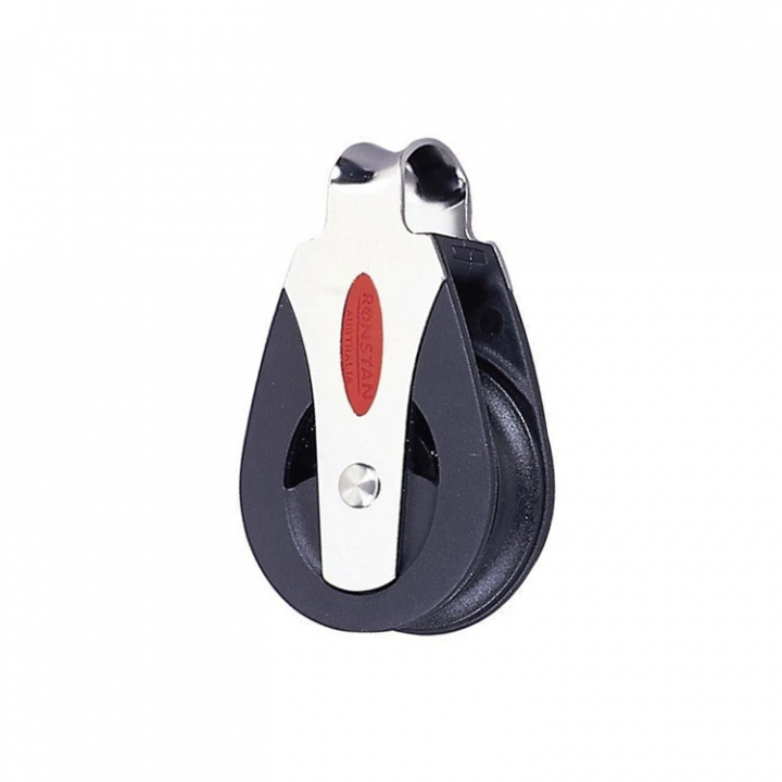 Enkelblock Med Bygel Serie 20 i gruppen Rigg & Däck / Block & Travare hos Marinsystem (130RF20101)