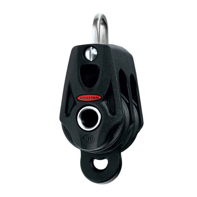 Orbit Dubbelblock Med Hundsvott Max 8mm i gruppen Rigg & Däck / Block & Travare hos Marinsystem (130RF35212)