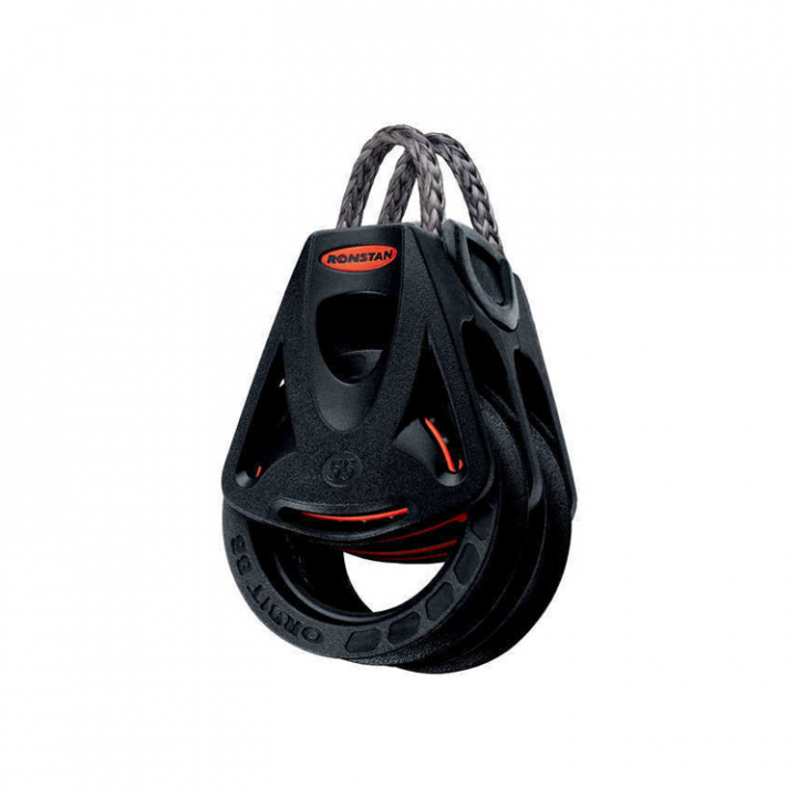 Orbit Dubbelblock Serie 40 i gruppen Rigg & Däck / Block & Travare hos Marinsystem (130RF45201)