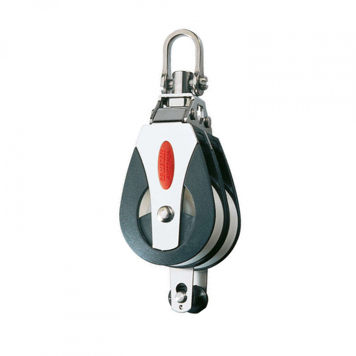 Dubbelblock Med Swivel & Hundsvott Serie 50 i gruppen Rigg & Däck / Block & Travare hos Marinsystem (130RF51210)