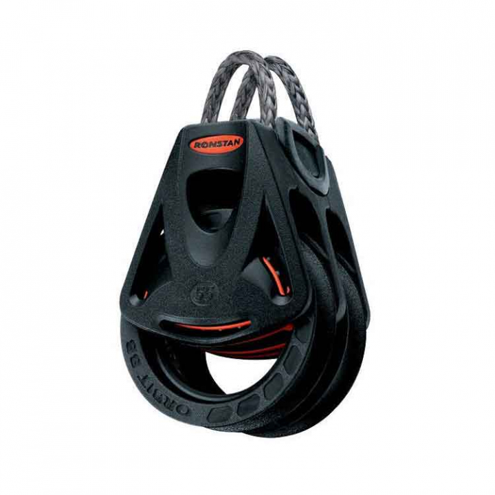 Orbit Dubbelblock Serie 55 i gruppen Rigg & Däck / Block & Travare hos Marinsystem (130RF55201)
