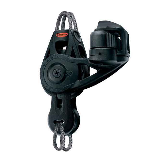 Orbit Fiolblock Med Hundsvott Skotlås Serie 55 i gruppen Rigg & Däck / Block & Travare hos Marinsystem (130RF55531)