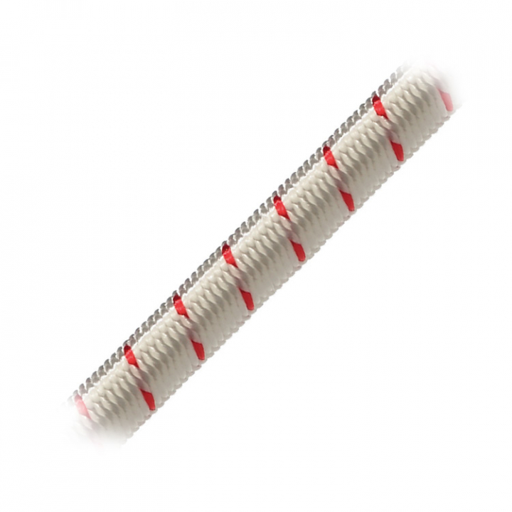 Shock Cord Elastisk Vit/Röd (Metervara) i gruppen Förtöjning / Tampar & Tågvirke / Tamp Löpmeter hos Marinsystem (1377738-1r)