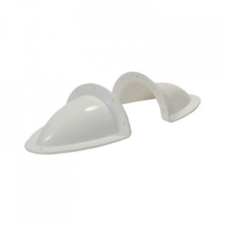 Kåpa För Akterrör S Ø185x300 mm 2-pack i gruppen Styrsystem & Manövrering / Bogpropeller & Tillbehör / Installation Bogpropeller hos Marinsystem (1440293)
