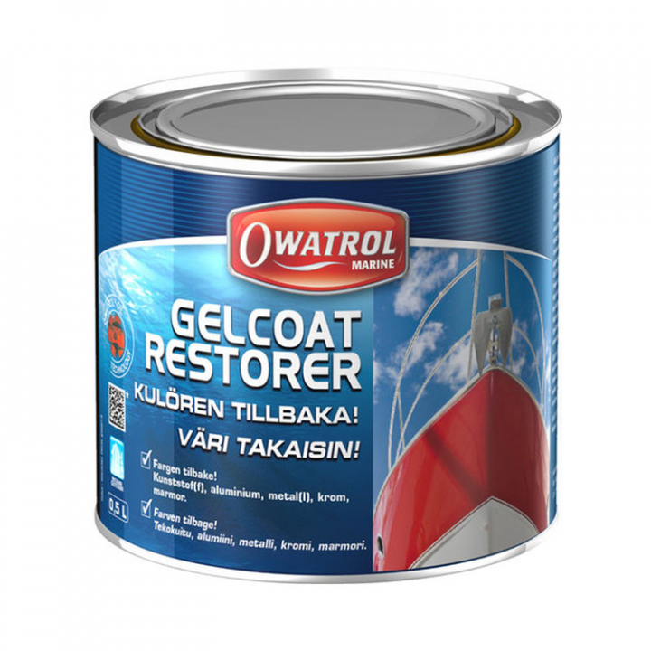 Gelcoat Restorer 0,5l i gruppen Båtvård / Rengöring & Polering / Rengöringsmedel hos Marinsystem (1630670)