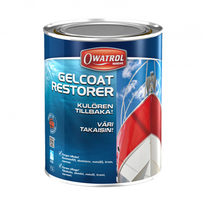 Gelcoat Restorer 1L i gruppen Båtvård / Rengöring & Polering / Polering hos Marinsystem (1630673)