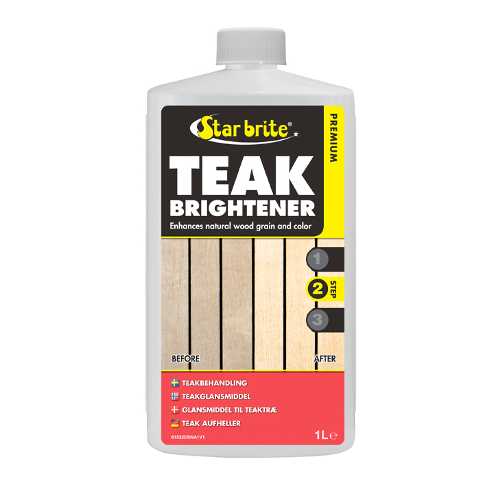 Teak Cleaner Step 2 1000 ml i gruppen Båtvård / Båtfärg / Olja hos Marinsystem (16481532)