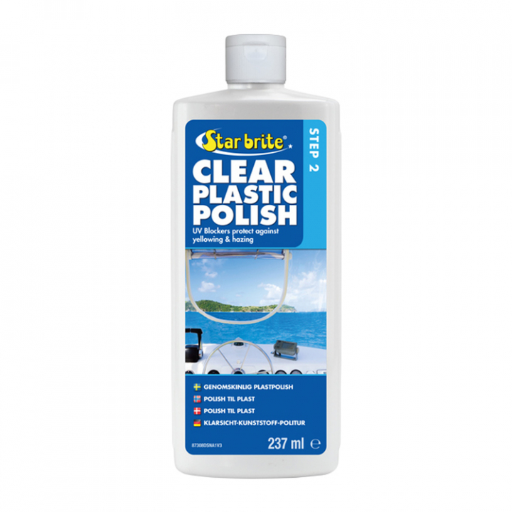 Clear Plastic Polish Step 2 250ml i gruppen Båtvård / Rengöring & Polering / Rengöringsmedel hos Marinsystem (16487308)