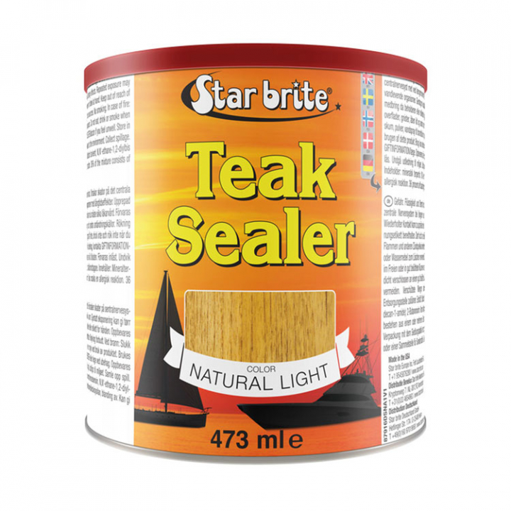 Teak Sealer Natural Light 473ml i gruppen Båtvård / Båtfärg / Olja hos Marinsystem (16487916)