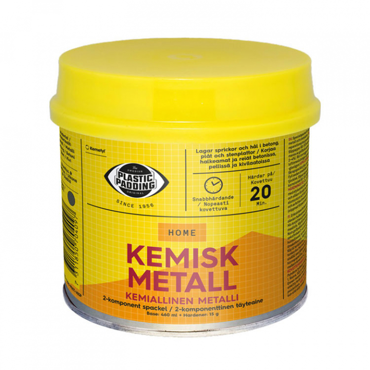 Kemisk Metall 460ml i gruppen Båtvård / Fogmassa & Lim hos Marinsystem (1671041)