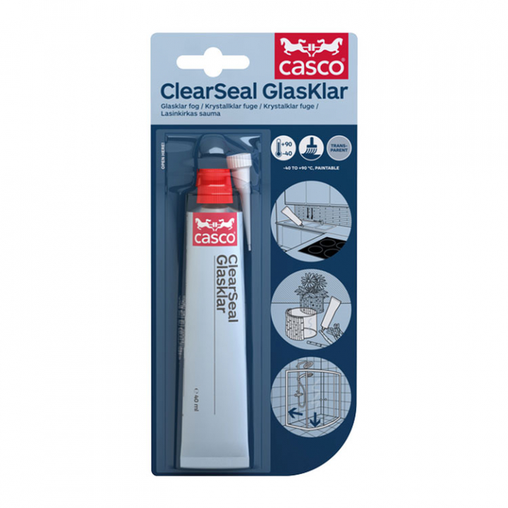 Clear Seal Glasklar 40ml i gruppen Båtvård / Fogmassa & Lim hos Marinsystem (1671219)