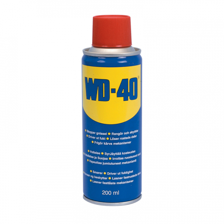 WD-40 Multispray 200ml i gruppen Båtvård / Fett & Smörjmedel hos Marinsystem (16967)