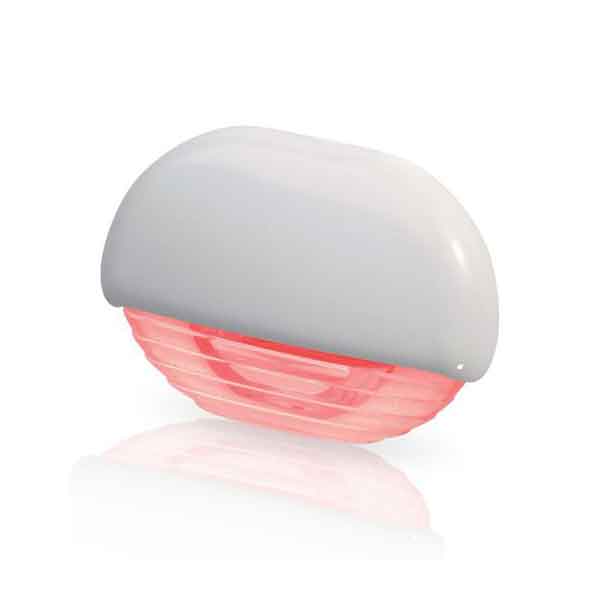 Stegbelysning 8-28V LED Vit 45x32 Med Rött Ljus i gruppen Hella Utförsäljning hos Marinsystem (2JA998560211)