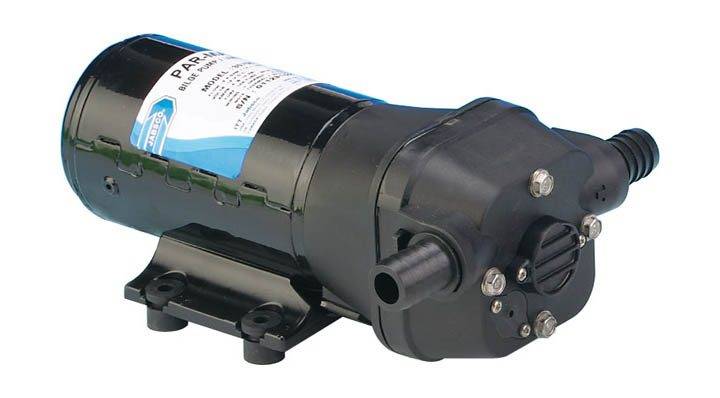 Par-Max 4 Membranpump 12V/24V i gruppen Pumpar / Spolpumpar hos Marinsystem (31631)