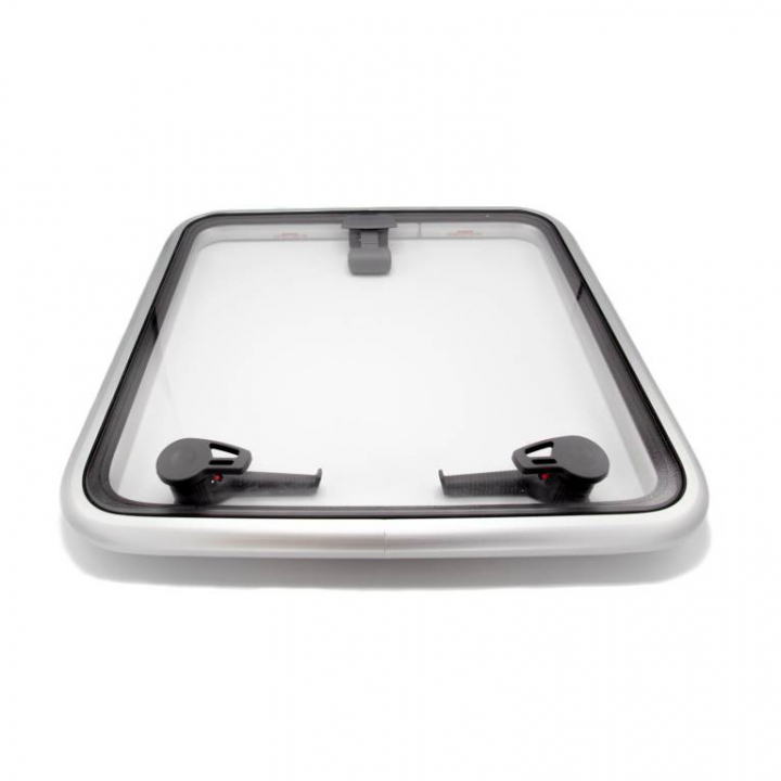 Low Profile 60 Silver Klart Glas i gruppen Rigg & Däck / Däcksluckor & Tillbehör hos Marinsystem (39960230)