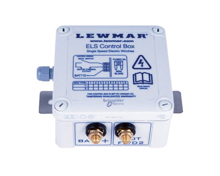 Lewmar ELS styrenhet - Typ 1-3 i gruppen Rigg & Däck / Vinschar & Tillbehör hos Marinsystem (48000217)