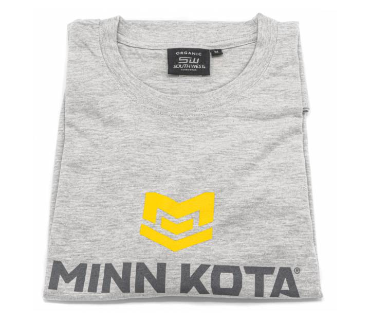 T-shirt Minn Kota Grå i gruppen Fritid & Vattensport / Kläder hos Marinsystem (5001-)