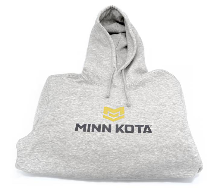 Hoodie Minn Kota Grå i gruppen Fritid & Vattensport / Kläder hos Marinsystem (5003-)