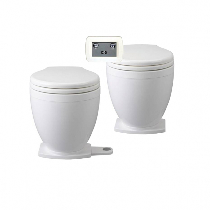 Lite Flush 24V Foot/Panel i gruppen Inredning / Pentry & Toalett / WC hos Marinsystem (58500)