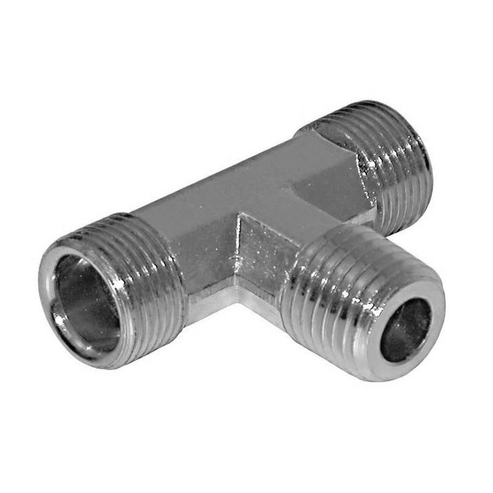 Seastar T-Nippel 2x3/8'' Tube 1x1/4'' NPT (T-Rör) i gruppen Styrsystem & Manövrering / Hydrauliska Styrsystem / Hydraulkopplingar hos Marinsystem (600600)