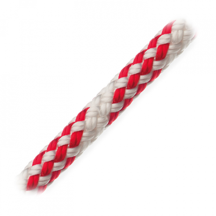 Sirius 300 Vit/Röd 10 mm (Metervara) i gruppen Förtöjning / Tampar & Tågvirke / Tamp Löpmeter hos Marinsystem (7150633)