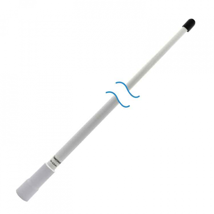 VHF Antenn 150cm Classic Vit i gruppen Marinelektronik / Antenner & Tillbehör / VHF-antenner hos Marinsystem (727-N)