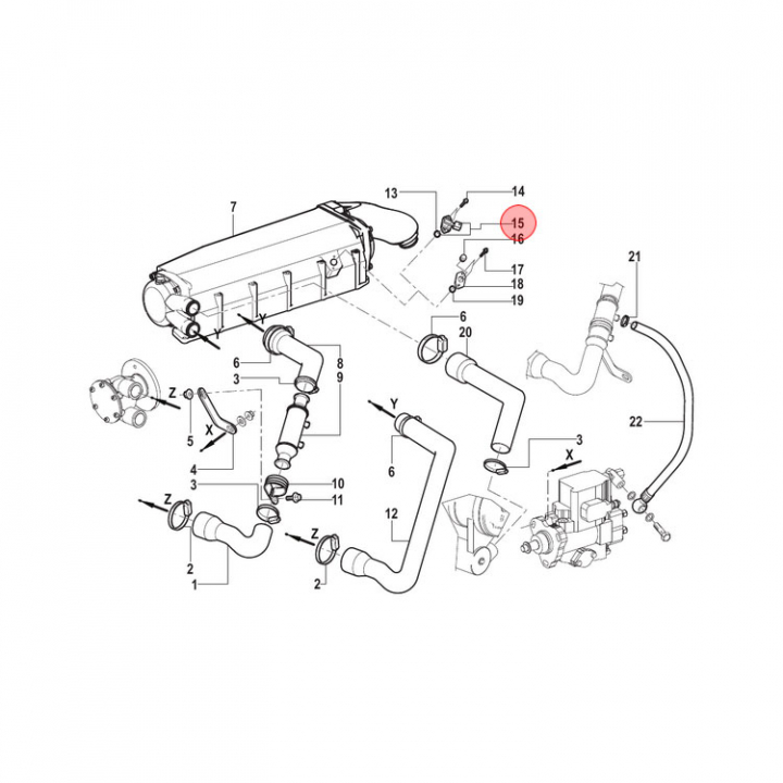 MAP Sensor Mercruiser CMD (889870) i gruppen Motor & Tillbehör / Mercruiser / Mercruiser Övriga Reservdelar hos Marinsystem (889870)