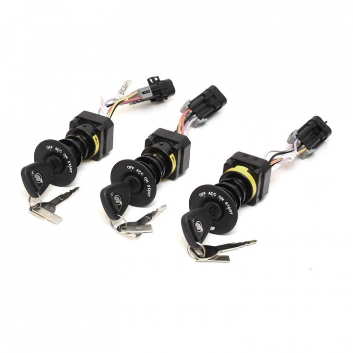 Tändningslås Mercury/Mercruiser 4-Position 3-pack (893353A05) i gruppen Motor & Tillbehör / Mercury / Mercury Övriga Reservdelar hos Marinsystem (893353A05)