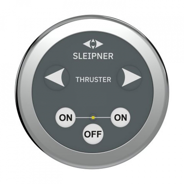 Touchpanel Rund 12V/24V Grå i gruppen Styrsystem & Manövrering / Bogpropeller & Tillbehör / Kontrollenheter Bogpropeller hos Marinsystem (8955-G)