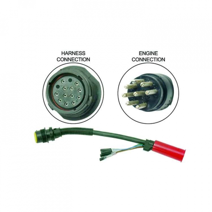 Adapter 8-Pin Hane Till 14-Pin Hona i gruppen Motor & Tillbehör / Mercury / Mercury El hos Marinsystem (896539T01r)