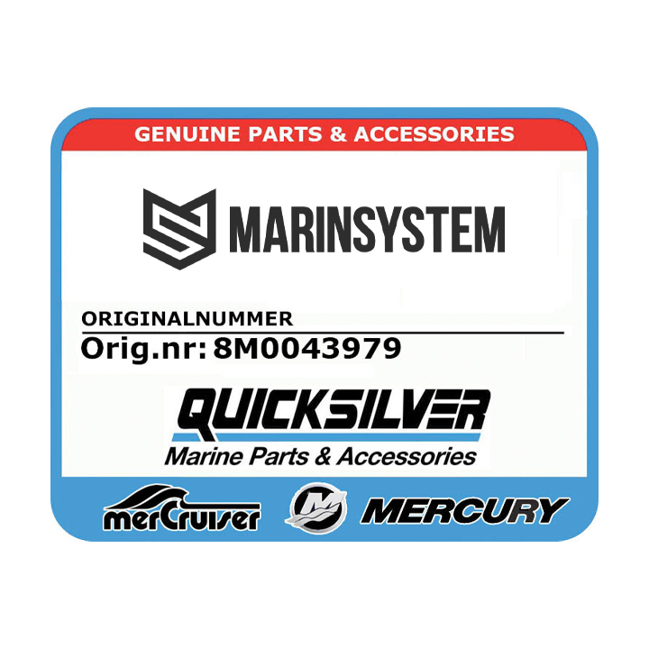 Mercury/Mercruiser Hose And Sleeve Assembly i gruppen Motor & Tillbehör / Mercury / Mercury Övriga Reservdelar hos Marinsystem (8M0043979)