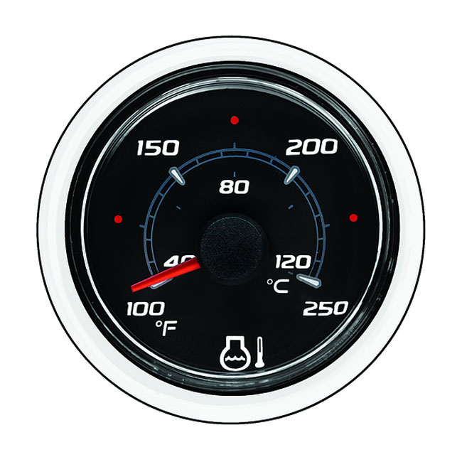 Smartcraft SC100-Link Motortemp 52mm Svart (8M0052842) i gruppen Motor & Tillbehör / Mercury / Mercury Smartcraft Instrument hos Marinsystem (8M0052842)