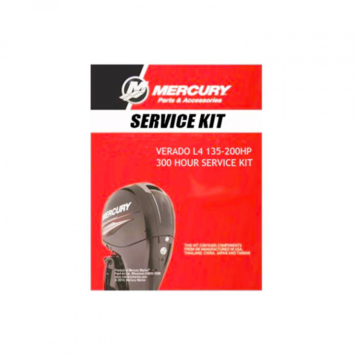 Servicesats 300h 135-200 hk Verado L4 (8M0130835) i gruppen Motor & Tillbehör / Mercury / Mercury Servicesatser hos Marinsystem (8M0130835)