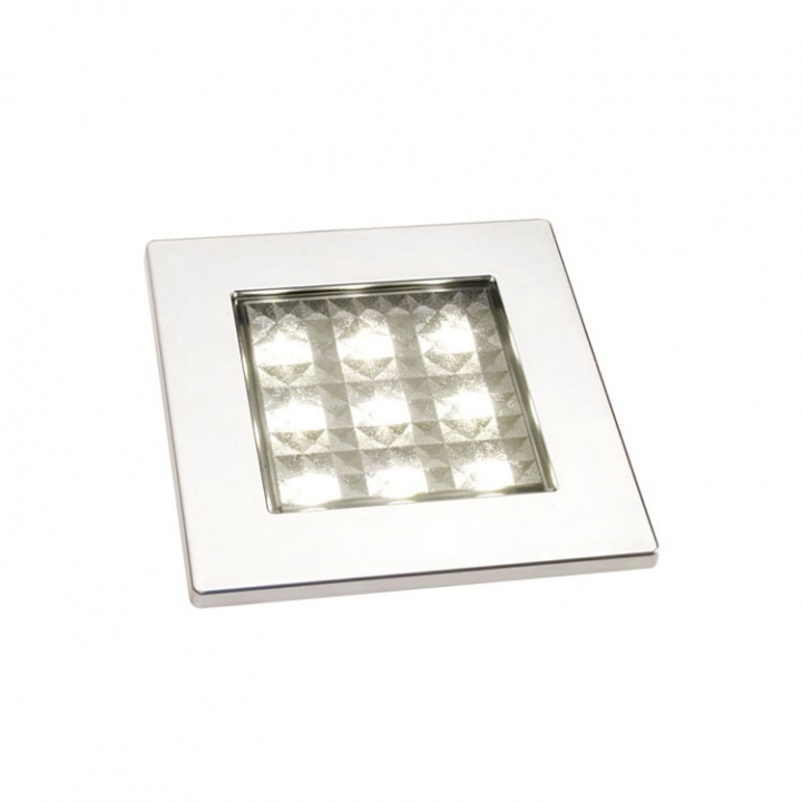 Square 80 Downlight SMD LED Mattkrom i gruppen El & Installation / Belysning / Innerbelysning hos Marinsystem (9790MK)