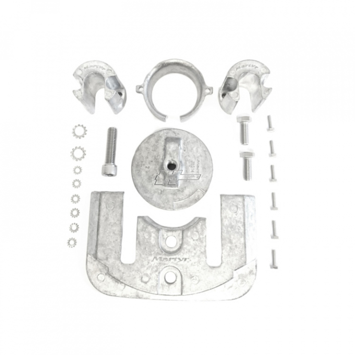 Anodsats Aluminium Mercruiser Bravo I Drev i gruppen Motor & Tillbehör / Mercruiser / Mercruiser Anoder hos Marinsystem (98-CMPCMBRAVO1KITA)