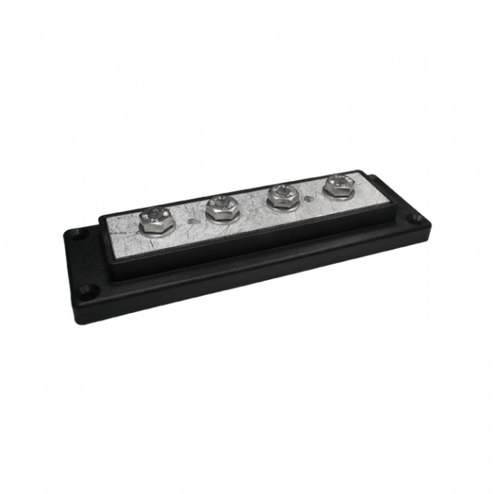 Kopplingsplint 12V 1000A M Svart 170x55x20 mm i gruppen El & Installation / Installationsmaterial / Kopplingsplintar & Elcentraler hos Marinsystem (E0320)