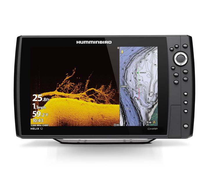 Helix 12 Chirp Mdi+ GPS G4N i gruppen Marinelektronik / Ekolod & Plotter / Humminbird hos Marinsystem (H411440-1)