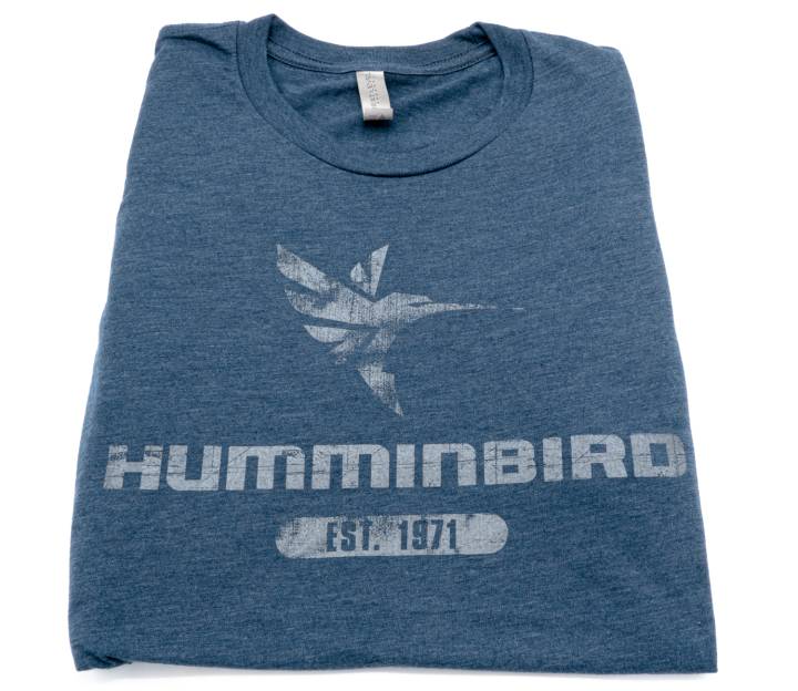T-shirt Humminbird Blå Medium i gruppen Fritid & Vattensport / Kläder hos Marinsystem (H7610499)